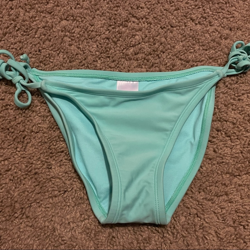 (2/$10) Turquoise Blue Bikini Bottom Cheeky